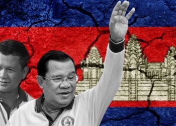 Cambodia’s chief Hun Sen lays floor to move energy to his son