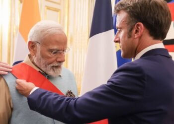 PM Modi receives France’s highest award Grand Cross of the Legion of Honour