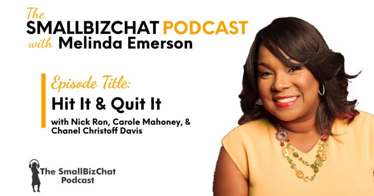 Hit It & Stop It with Nick Ron, Carole Mahoney, Chanel Christoff Davis » Succeed As Your Personal Boss