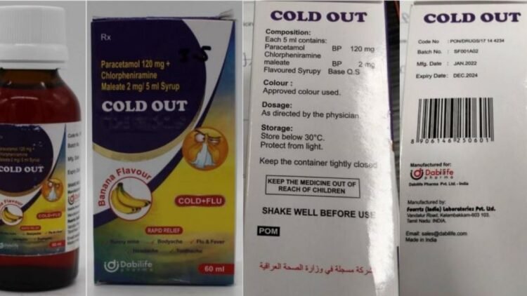‘Don’t use it’: WHO points alert over one other India-made frequent chilly syrup