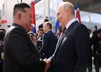 Putin discusses navy issues, Ukraine conflict with N Korea’s Kim Jong Un