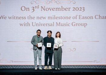 Common Music renews cope with Chinese language pop megastar Eason Chan