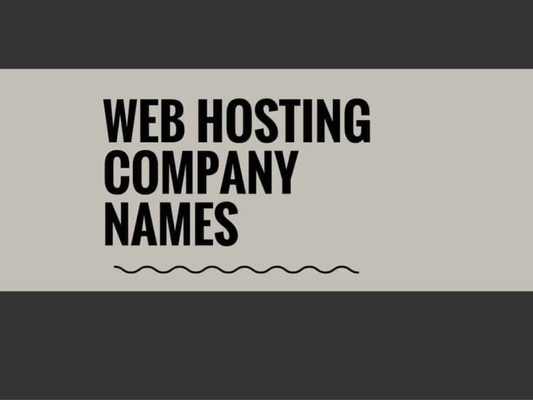 750+ Internet Internet hosting Firm Identify Concepts, Options And Area Concepts (Video+ Infographic)