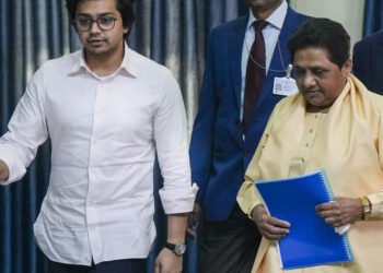 Mayawati’s ‘political successor’ Akash Anand points cellphone no. for individuals to hook up with him