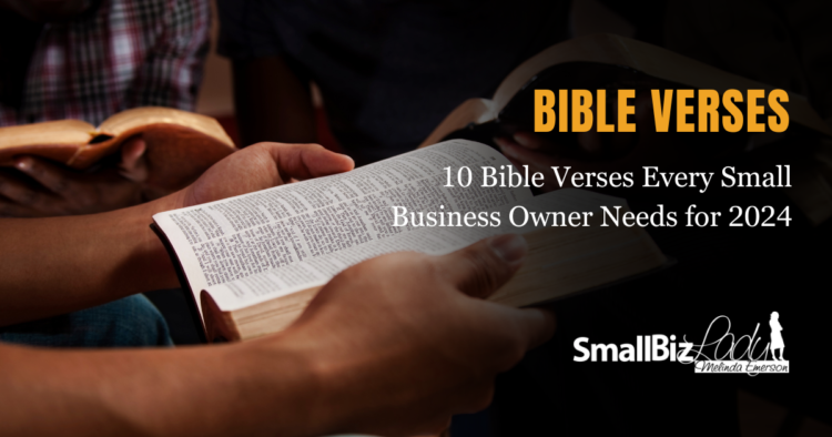 10 Bible Verses Each Small Enterprise Proprietor Wants for 2024 » Succeed As Your Personal Boss