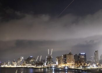 Sirens and blasts sound throughout Israel after Iran launches drone assault