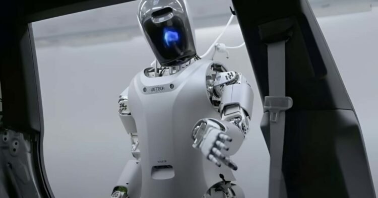 A Chinese language automaker is eliminating the human issue from these roles on the manufacturing line