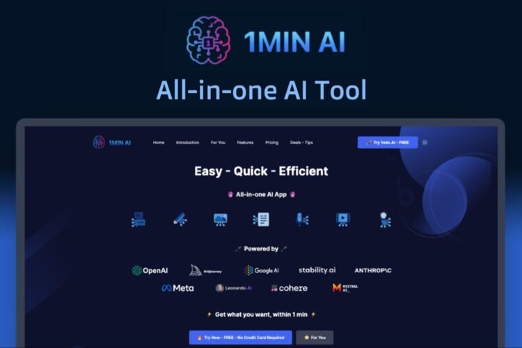 Get an All-in-One AI Software to Streamline All the pieces for $40