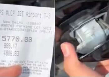 Delhi Airport Parking Chaos: Man receives Rs 5,000 invoice, finds automotive broken