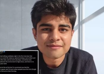 ‘20% threats and 80% job functions’: This Gen Z entrepreneur’s protection of 84-hour workweek coverage has sparked a fiery debate