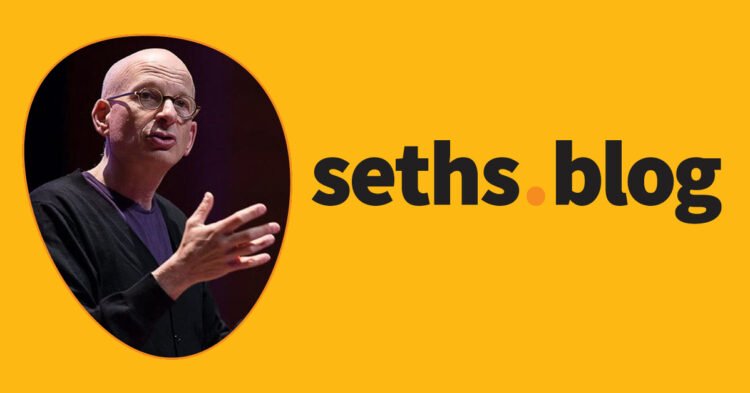 Good recommendation | Seth’s Weblog