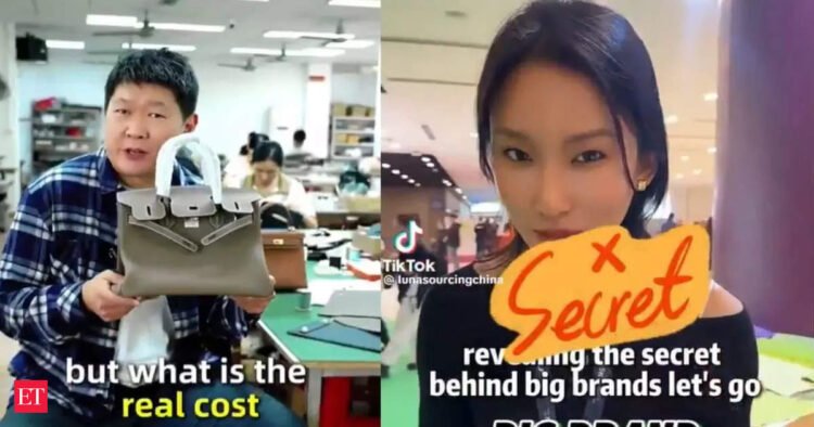 What a $34,000 bag actually prices: Chinese language suppliers present luxurious items at 90% decrease costs amid commerce warfare with US