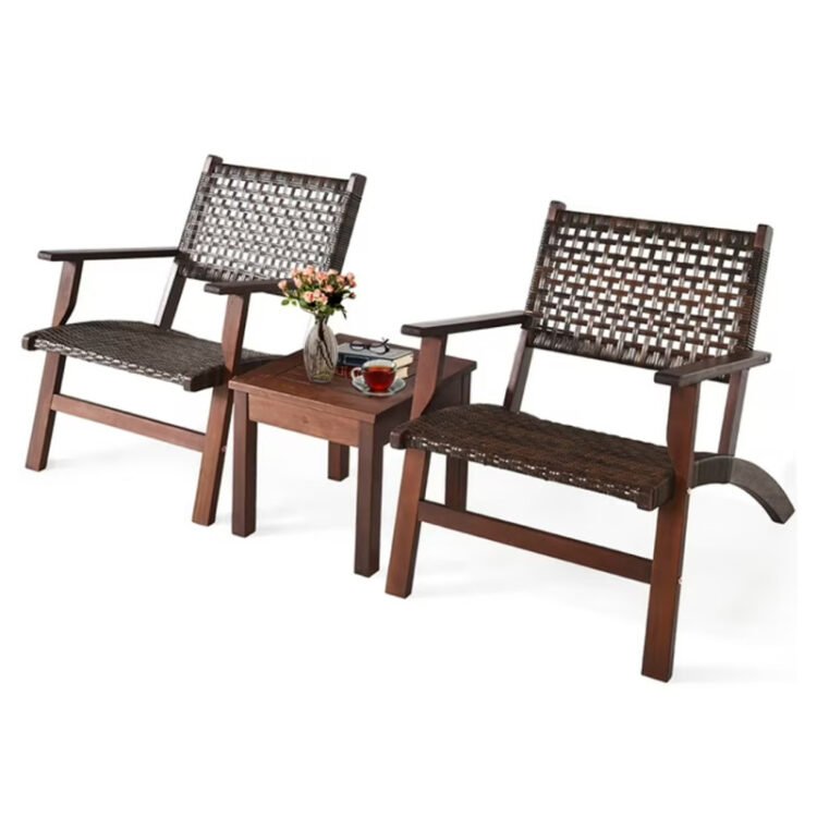 Walmart is promoting a 'beautifully-made' $289 wicker patio set for $160, and buyers 'love the best way it appears'