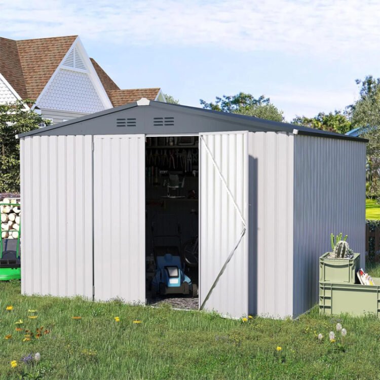 Walmart is promoting a 'sturdy' $650 storage shed for $310 that's  'straightforward to place collectively'