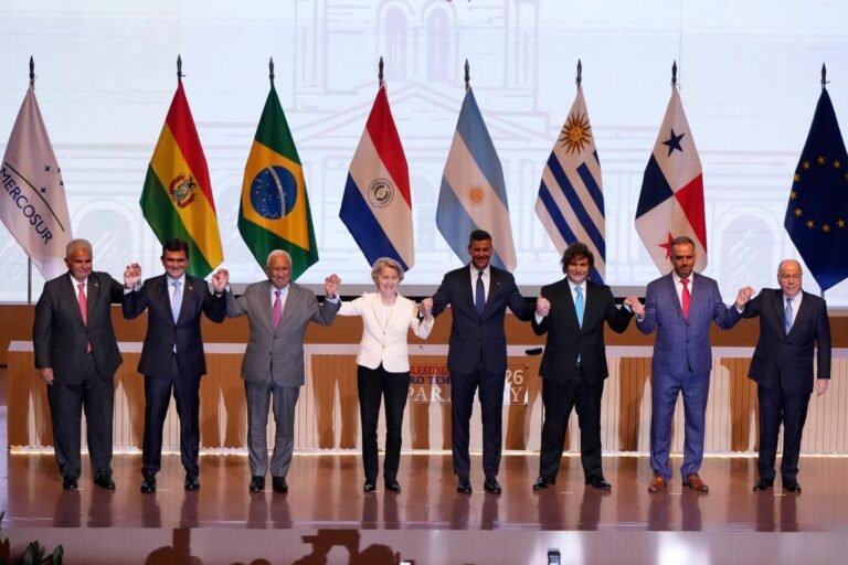 European Union and Mercosur bloc of South American nations sign landmark free trade agreement