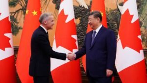 Mark Carney and Xi Jinping meet to mend ties as Donald Trump disrupts global order