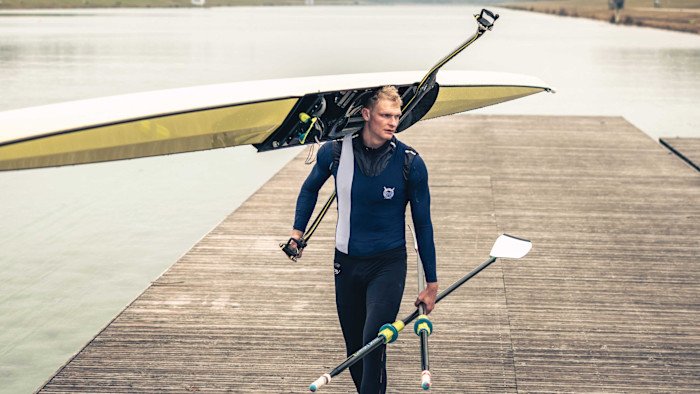 an Olympic medallist tests his mettle