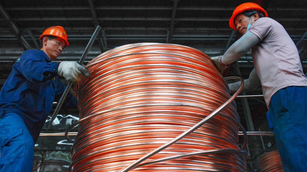 Copper joins gold in broad commodities sell-off. There’s a worrying reason behind it