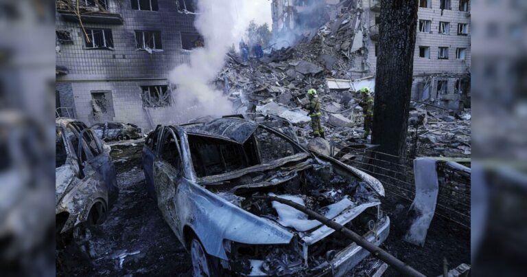 Russian missile hits building in Ukraine’s Kharkiv; 8 killed, 10 injured | World News