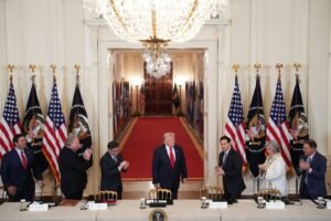 Trump calls on Congress to pass bill aimed at bolstering college sports