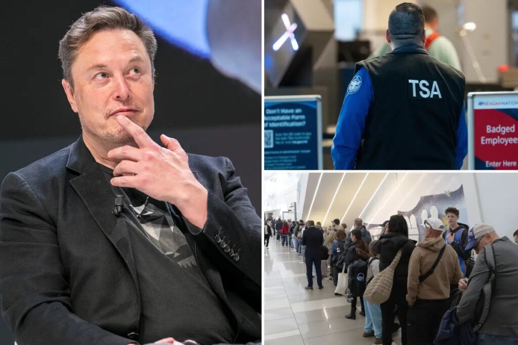 Elon Musk offers to pay TSA workers’ salaries amid DHS budget standoff