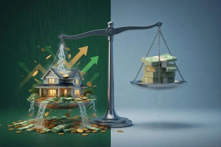 It Is Easier To Make Millions On A Home Than In Stocks