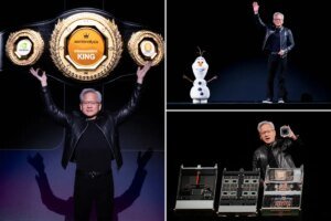 Nvidia CEO Jensen Huang makes bold prediction that AI chip sales will hit $1T