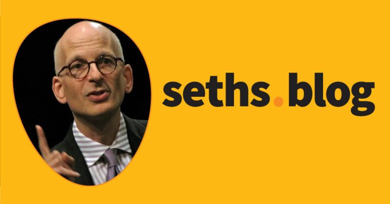 Settling | Seth’s Blog