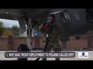 The U.S. is abruptly canceling the deployment of thousands of troops to Poland.