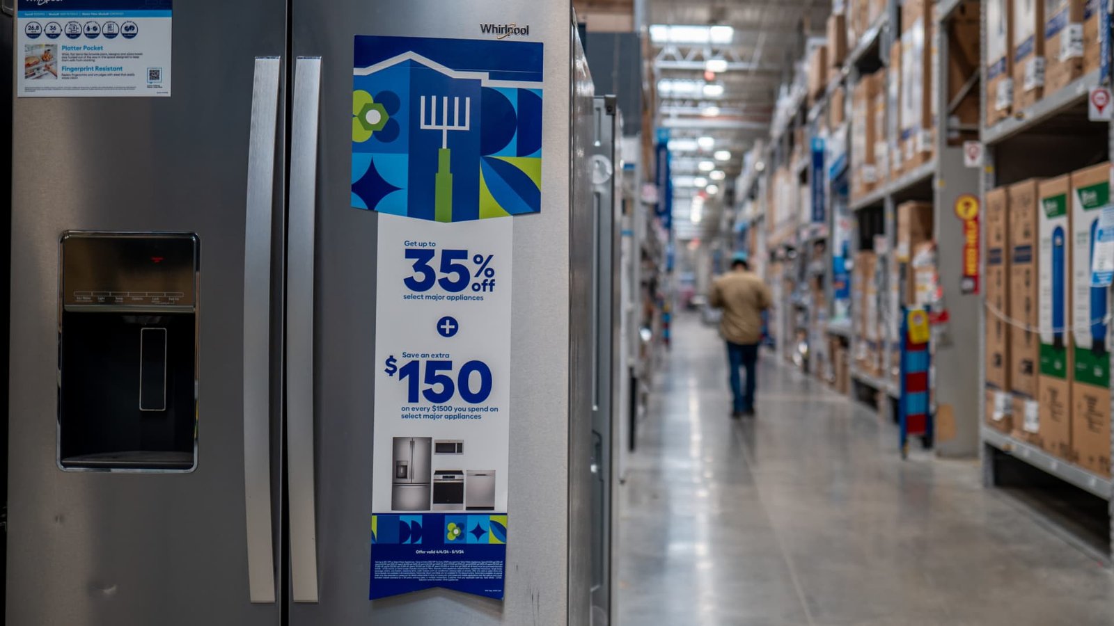 Whirlpool says Iran war causing ‘recession-level industry decline.’ The shares are down 12%