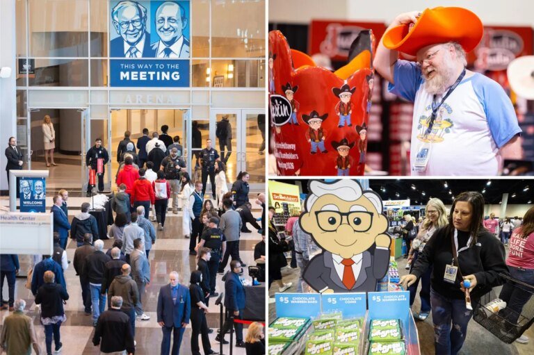 Crowd shrinks as Berkshire Hathaway’s new CEO leads the annual meeting for the first time Saturday