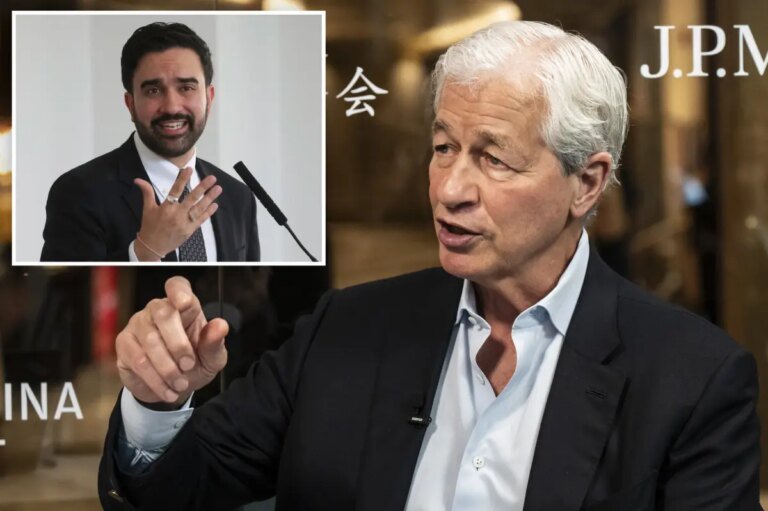 JPMorgan’s Jamie Dimon has blunt message for ‘ideologue’ Mamdani