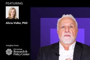 Conversations with Frank Fabozzi, CFA, Featuring Alicia Vidler, PhD