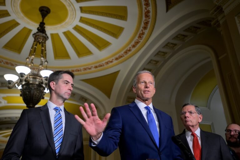 Senate GOP, frustrated with Trump’s $1.8B payout fund, delays vote on ICE money