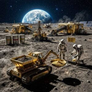 The Moon’s Trillion-Dollar Gold Rush