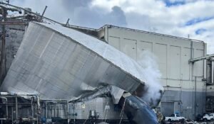 Chemical tank implosion in Washington state kills one worker and leaves nine missing