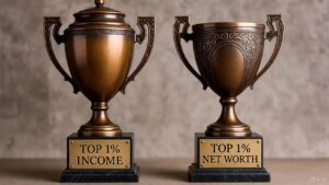 Top 1% Income vs. Top 1% Net Worth: Which Is Harder to Get?