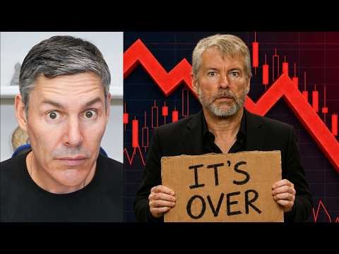 Holy Sh*t MSTR Is Imploding…Will Bitcoin CRASH?