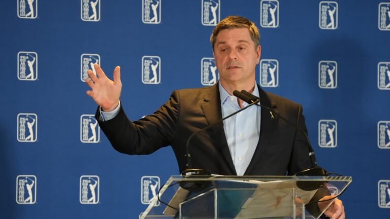 PGA Tour CEO Brian Rolapp unveils sweeping changes to pro golf