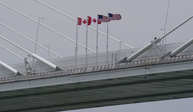 Carney says the new Canadian-built bridge across Detroit River that Trump threatened will open