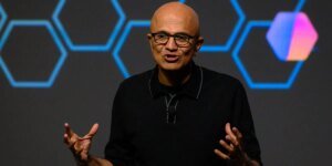 As Microsoft seeks to be AI’s center of gravity, CEO Satya Nadella makes the case in San Francisco