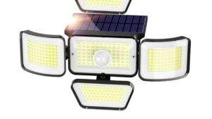 Walmart is selling a set of solar lights that are easy to install for only $23