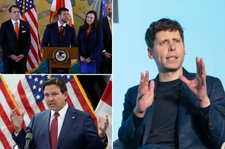 Florida sues OpenAI, CEO Sam Altman alleging ChatGPT causes ‘great danger’
