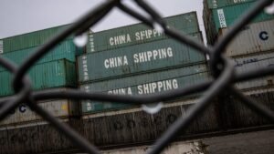 China’s U.S.-bound shipments fall in July after brief recovery, survey shows