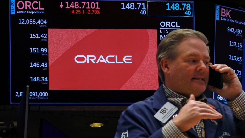 Stocks making the biggest moves premarket: INTC, ORCL, AXP
