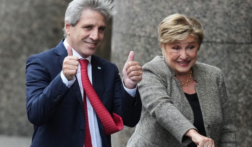 IMF chief says Argentina is better positioned to meet debt obligations under Milei