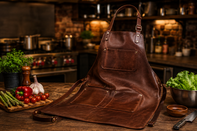 Leather Cooking Aprons: A Smart Business Investment