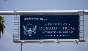 United Airlines customers upset at Trump airport name can’t change ticket for free