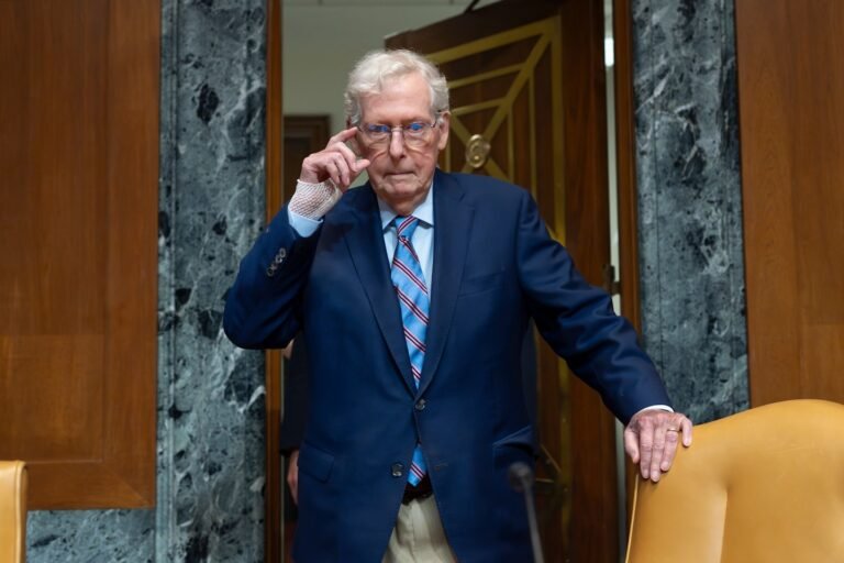 How Mitch McConnell’s absence complicates the Senate’s business this summer