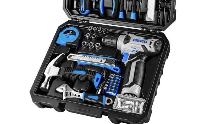 Amazon has a tool kit on sale for $47 that comes with 126 pieces, including a cordless drill